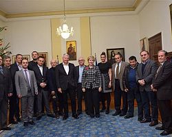 Συνάντηση της Μαρίας Κόλλια-Τσαρουχά με επιχειρηματίες Μακεδονίας-Θράκης